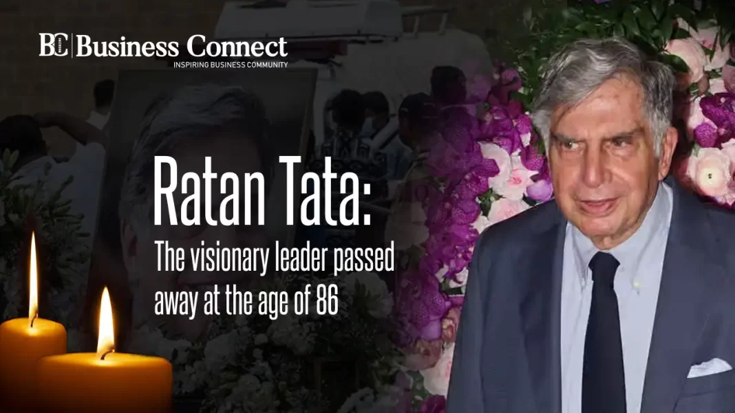 Ratan Tata: The visionary leader passed away at the age of 86