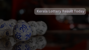 KERALA LOTTERY RESULT TODAY