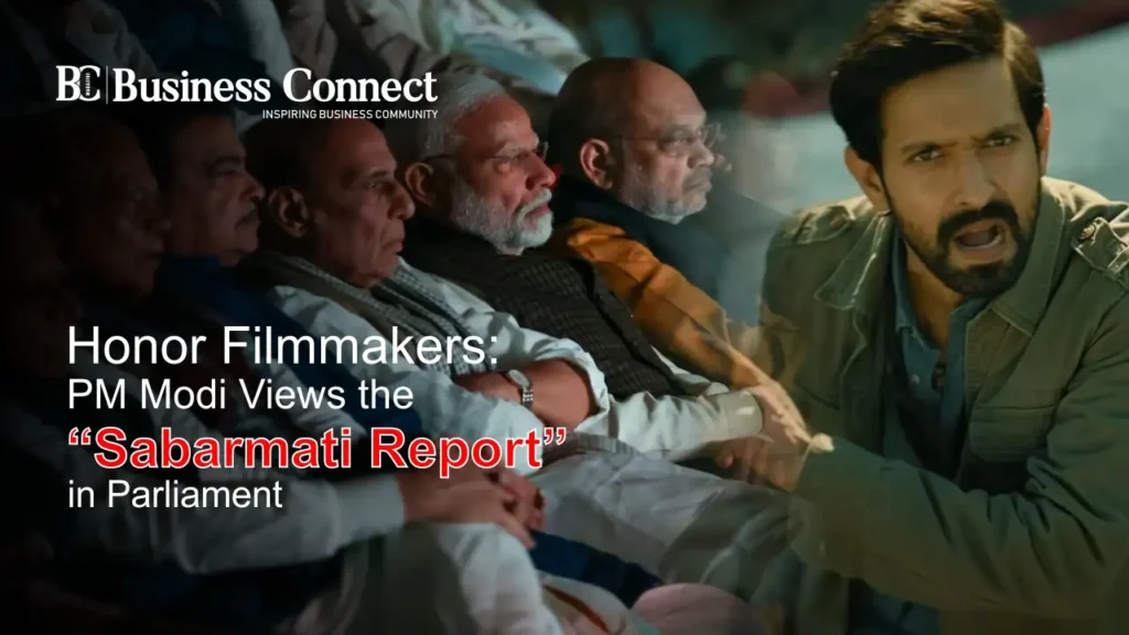 Honor Filmmakers: PM Modi Views the "Sabarmati Report" in Parliament