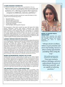 NIHARIKA PANDEY- A trailblazing ‘womenpreneur’ empowering brands with strategic brilliance Business Connect Magazine prides itself on bringing the inspiring stories of trailblazers who are reshaping industries and inspiring change. This time, for our much-anticipated Femmes of Fortune edition, our editorial team couldn’t think of a better profile than that of Niharika Pandey to be featured as a woman of substance. Her story is more than just a common success story that we read in business magazines. It places the focus on creating an impact at the ground level. How we see it: a blueprint for growth, grit, and business transformation! Her entrepreneurial journey deserves the center stage for being a transformative leader driving major changes in the industry. Currently, Niharika is steering the wheels for the Ministry of Ads (MoA) as the co-founder and CMO. She empowers brands with exemplary leadership traits as she ensures sustainable growth and bespoke marketing strategies for them. We decided to uncover the lesser-known facts about her two-decade journey in the marketing domain. For this, we sat down for a virtual interview session where Niharika reflected on her seamless fusion of strategic foresight and practical expertise and how these transformed challenges into opportunities for both her clients and her team. A BLOSSOMING JOURNEY ROOTED IN RESILIENCE Sharing about her journey, Niharika mentioned that her career path was carved by her parent’s teachings of resilience and a determined mindset. From a young age, she embodied a curious and entrepreneurial mindset. She always seeked growth and innovation in every job role she was assigned with. Even while working as an employee, she kept exploring her potential. Shaped by her mother’s advice to follow her heart and her father’s values of honesty, fearlessness, and integrity, she developed into a natural leader, confident decision-maker, and bold risk-taker. Her experience in establishing startups further honed her skills, giving her the confidence to independently steer her entrepreneurial journey and drive it with purpose. “The path of entrepreneurship is full of unpredictability But for me, each hurdle was a steep learning curve. With my family’s support, I was able to balance my professional goals with personal commitments. And with MoA, my mission extends to amplifying women’s voices. There is a long way to go to shatter many hurdles in the journey of empowerment,” remarked Niharika. A GAME-CHANGER IN MARKETING As Niharika sheds light on her venture’s core specializations, she says, “MoA is not just a marketplace between brands and marketers; it’s a thriving ecosystem that empowers everyone to collaborate, innovate, and thrive.” Her unique foresight and market expertise have made the Ministry of Ads a dynamic hub for the following services: • Brand Partnerships • Marketing Agency Showcases • Exclusive Networking Events • Podcasts featuring Industry Leaders • Content Hub & Insights • Talent Spotlights and Recognition Programs The organization’s client roster includes big names like Jagran New Media, Dentsu Webchutney, Tractors India Limited, Foxymoron (Zoo Media), Pentableu, Perfora, Grapes Worldwide, Strique AI, Tractors India Limited, Neema Eldercare, Twist, Outlook Media, Bol 7 Technologies, etc. Alongside these, many startups and marketing agencies have also tied up with them for strategic implementation of services. MoA never fails to meet its client’s requirements while guiding their way to enhanced audience engagement. Their B2B podcasts highlight the journeys of many inspiring industry stalwarts to offer valuable insights to budding marketers and entrepreneurs alike. LEADING THROUGH INDUSTRY EVOLUTION The world now has great access to any kind of information owing to the powerful wave of digitalization. Niharika and her team have mastered the art of marrying data-driven strategies with creative storytelling in this hyper-competitive landscape. The modern-day customers are more informed and empowered than before, bringing many challenges as well as opportunities for marketers. Keeping this in mind, MoA is dedicated to empowering marketers, agencies, and other brands to stay relevant with the customers and collaborate accordingly. With the growing presence of AI and analytics, the platform starts campaigns that are impactful and less time-consuming. What gives MoA an edge in the market is its adaptability to stay in line with market trends while building lasting connections with clients. After all, Niharika aims to steer the company toward global dominance while staying true to authentic and innovative services. WOMEN ENTREPRENEURS: SHAPING THE FUTURE Niharika believes the era of passive roles for women is over. Today’s women are visionaries, innovators, and bold decision-makers. Her own journey reflects this evolution, inspiring the next generation of women entrepreneurs to break barriers and redefine success. As Ministry of Ads rises to prominence with its tailored marketing techniques, the future holds many brighter possibilities to penetrate the larger markets globally. Niharika is all set to enter Tier 1 and Tier 2 cities where her business is expanding her service offerings to include influencer marketing and experiential campaigns. Also, the prominence of AI would allow her team to make better decisions and form strategic alliances on a global scale. THE HEARTBEAT OF MoA: A MOTIVATED TEAM Niharika always advocates fostering ownership and accountability while leading her venture to greater heights. She has always cultivated a culture of open communication, creativity, and continuous growth within her team. From celebrating milestones to maintaining an open-door policy, her leadership style ensures that every employee feels valued in an institutional setting. There is an equality of opportunity for all irrespective of background or gender. The culture supports freedom of thought and speech to encourage a creative streak. To encourage team members to perform better, they consistently reward those who are doing exceptionally well. Niharika believes that the celebration of efforts is very significant for inspiring teams to contribute value to the business growth. WORDS OF WISDOM FROM A TRAILBLAZER Niharika draws inspiration from global icons like Indra Nooyi and Coco Chanel, who exemplify resilience and visionary leadership. Her advice to aspiring entrepreneurs: ”Always aim for excellence, believe in your potential, and never stop learning. Success is about creating opportunities and lifting others along the way.” While guiding aspiring woman entrepreneurs, she emphasized,  “Trust your instincts, embrace challenges, and never underestimate the power of believing in yourself—you are capable of achieving greatness.” Add Business Connect magazine to your Google News feed Must Read:- Top 10 Adorable Gifts for Your Special One Top 10 Countries with Maximum Indian Population as Citizens Top 10 highest-paid CEO in the World Top 10 richest person of India Top 10 Highest-Paid CEOs of India