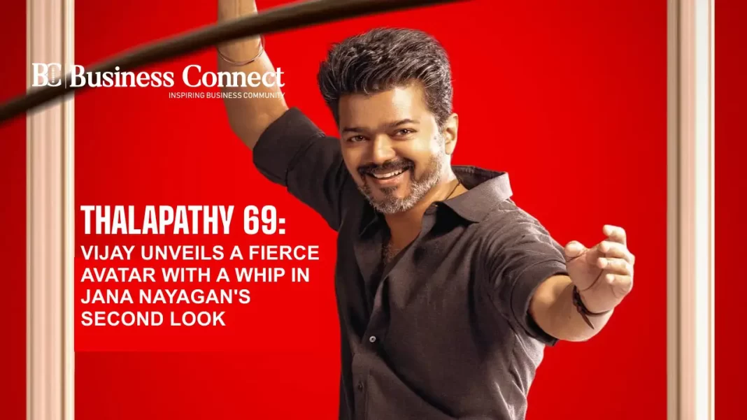 Thalapathy 69: Vijay Unveils a Fierce Avatar with a Whip in Jana Nayagan's Second Look