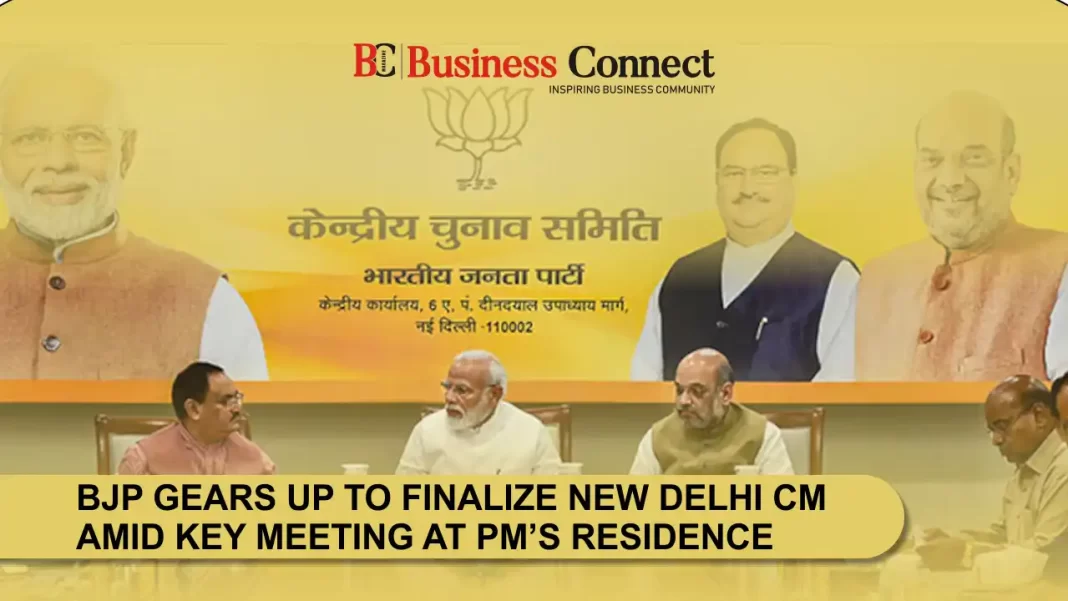 BJP Gears Up to Finalize New Delhi CM Amid Key Meeting at PM’s Residence