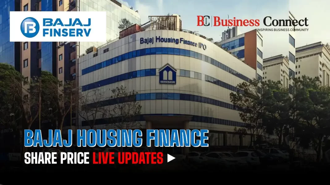 Bajaj Housing Finance Share Price Live Updates | February 6, 2025