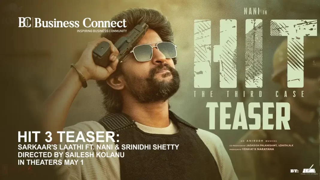 HIT 3 Teaser: Sarkaar's Laathi Ft. Nani & Srinidhi Shetty | Directed by Sailesh Kolanu | In Theaters May 1V