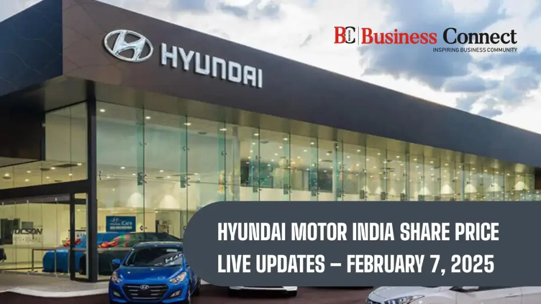 Hyundai Motor India Share Price Live Updates – February 7, 2025