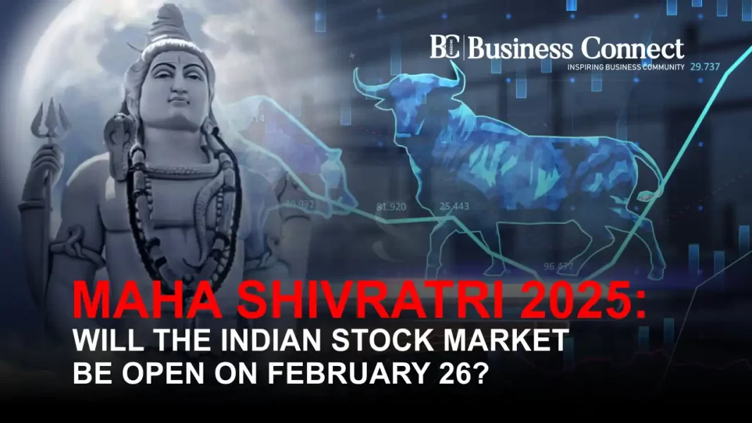 Maha Shivratri 2025: Will the Indian Stock Market Be Open on February 26?