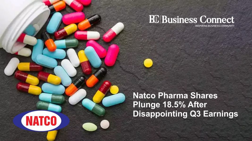 Natco Pharma Shares Plunge 18.5% After Disappointing Q3 Earnings