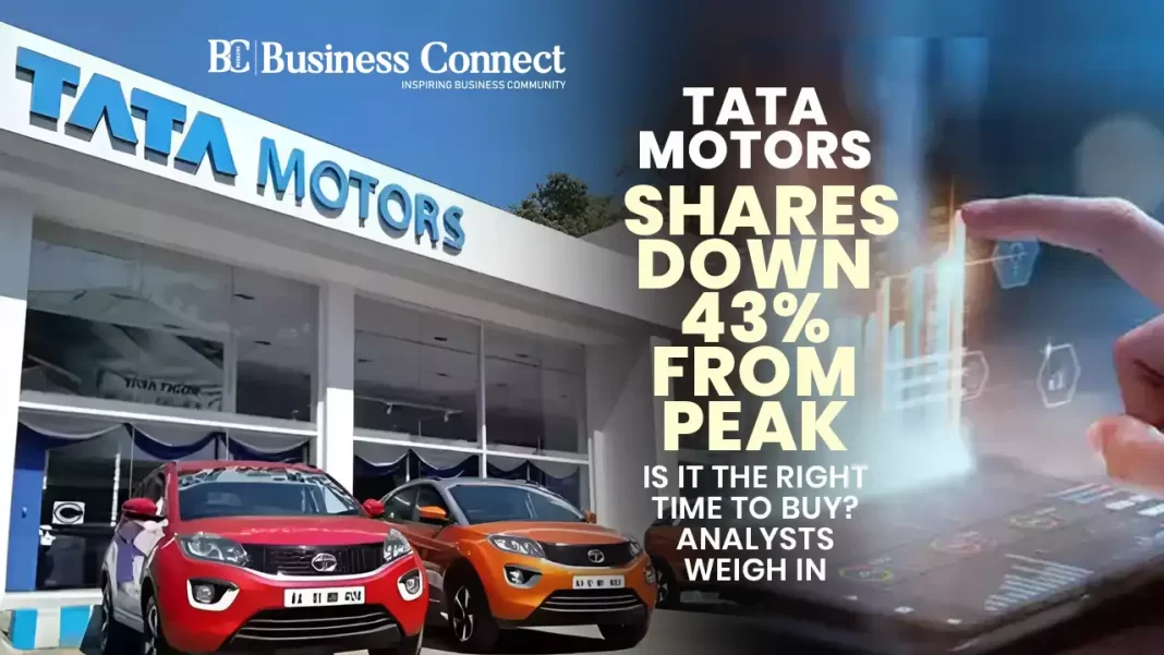 Tata Motors Shares Down 43% from Peak – Is It the Right Time to Buy? Analysts Weigh In