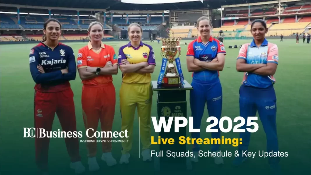 WPL 2025 Live Streaming: Full Squads, Schedule & Key Updates