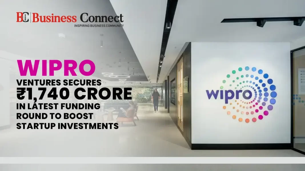 Wipro Ventures Secures ₹1,740 Crore in Latest Funding Round to Boost Startup Investments