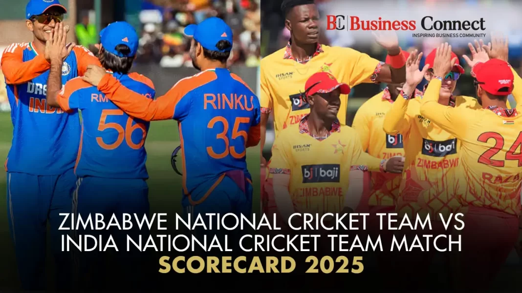 zimbabwe national cricket team vs india national cricket team match scorecard 2025