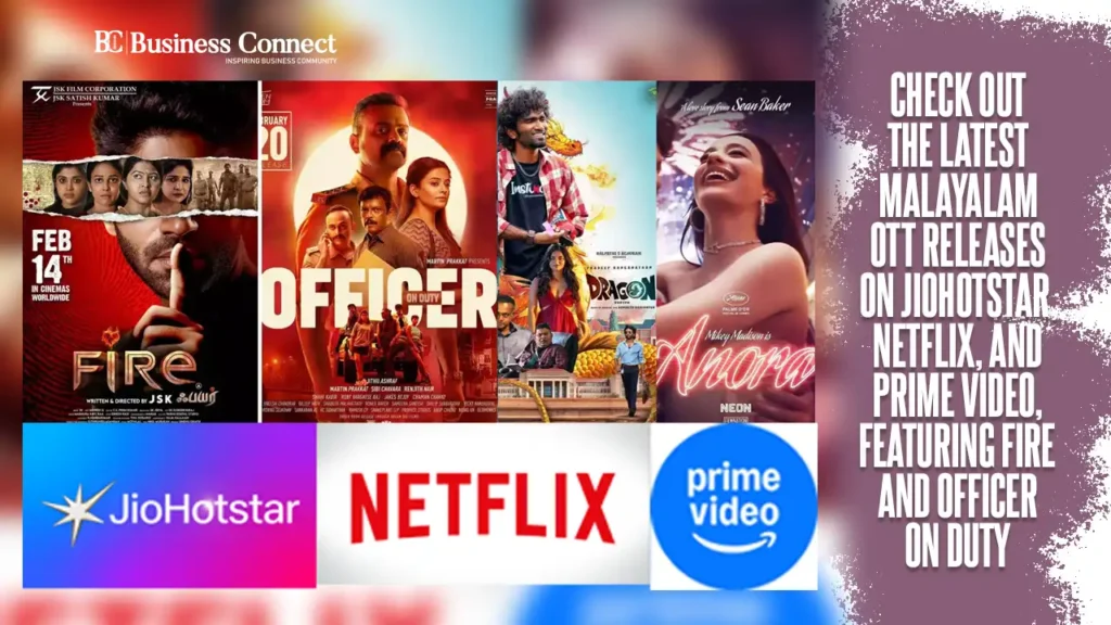 Check Out the Latest Malayalam OTT Releases on JioHotstar, Netflix, and Prime Video, Featuring Fire and Officer on Duty