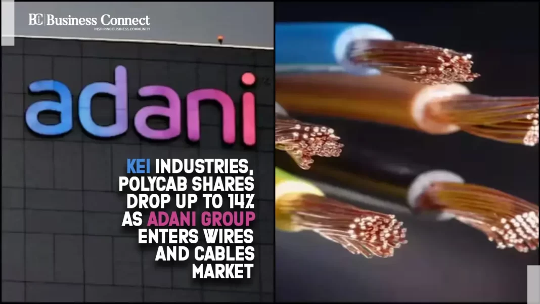 KEI Industries, Polycab Shares Drop Up to 14% as Adani Group Enters Wires and Cables Market