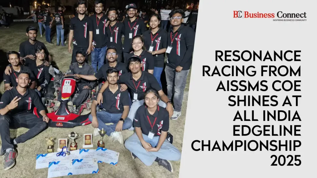 Resonance Racing from AISSMS COE Shines at All India Edgeline Championship 2025