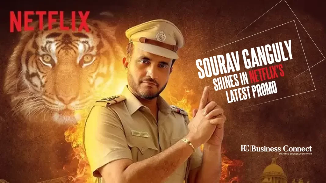 Sourav Ganguly Shines in Netflix's Latest Promo