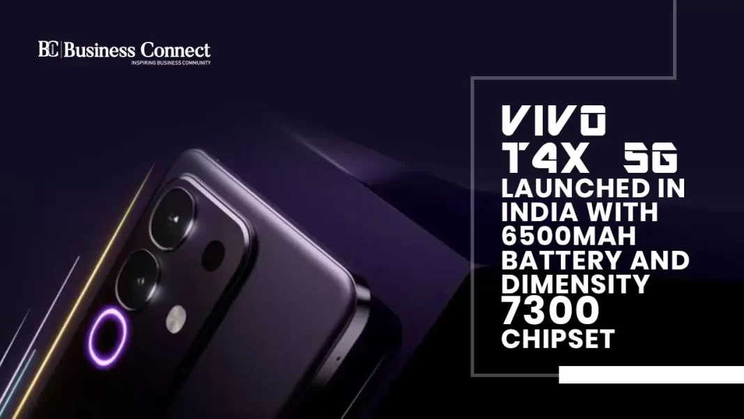 vivo T4x 5G Launched in India with 6500mAh Battery and Dimensity 7300 Chipset