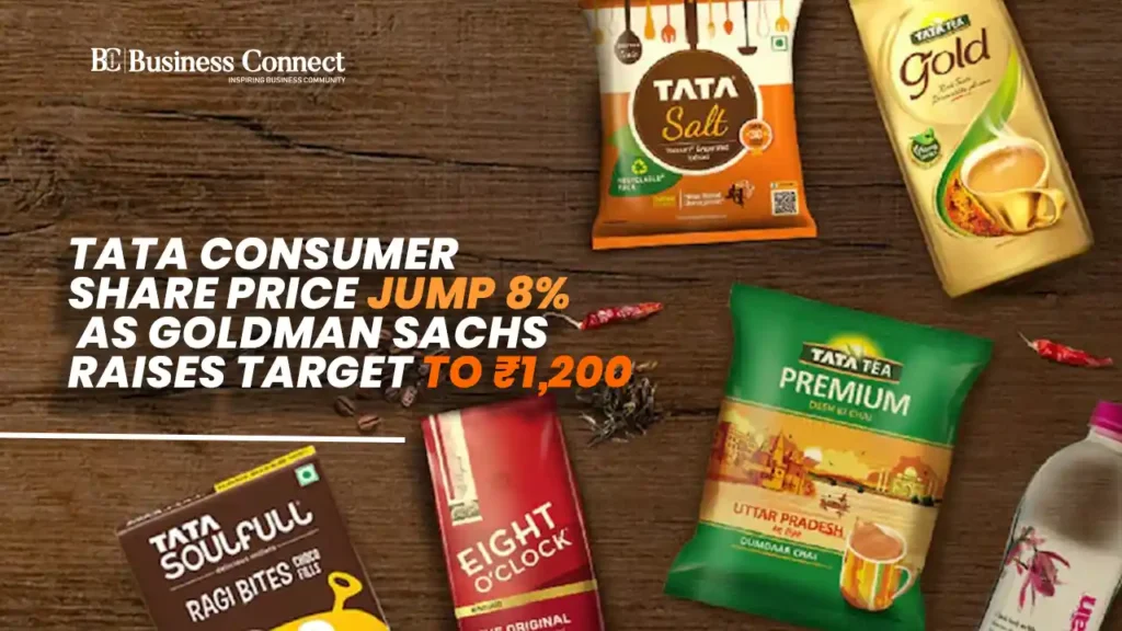 Tata Consumer Share Price Jump 8% as Goldman Sachs Raises Target to ₹1,200