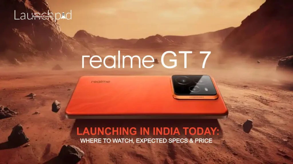 Realme GT 7 Launching in India Today: Where to Watch, Expected Specs & Price