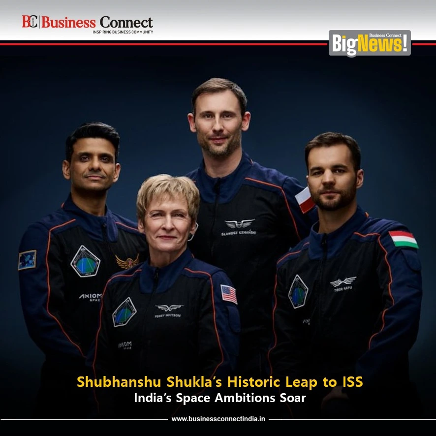 Shubhanshu Shukla’s Historic Leap to ISS India’s Space Ambitions Soar