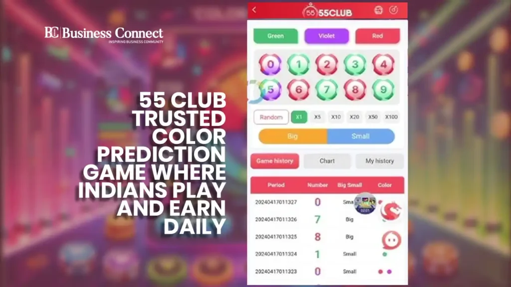 55 Club – Trusted Color Prediction Game Where Indians Play and Earn Daily
