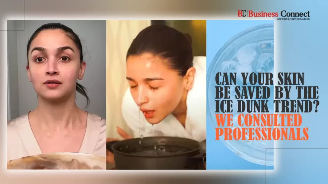 Can Your Skin Be Saved by the Ice Dunk Trend? We Consulted Professionals