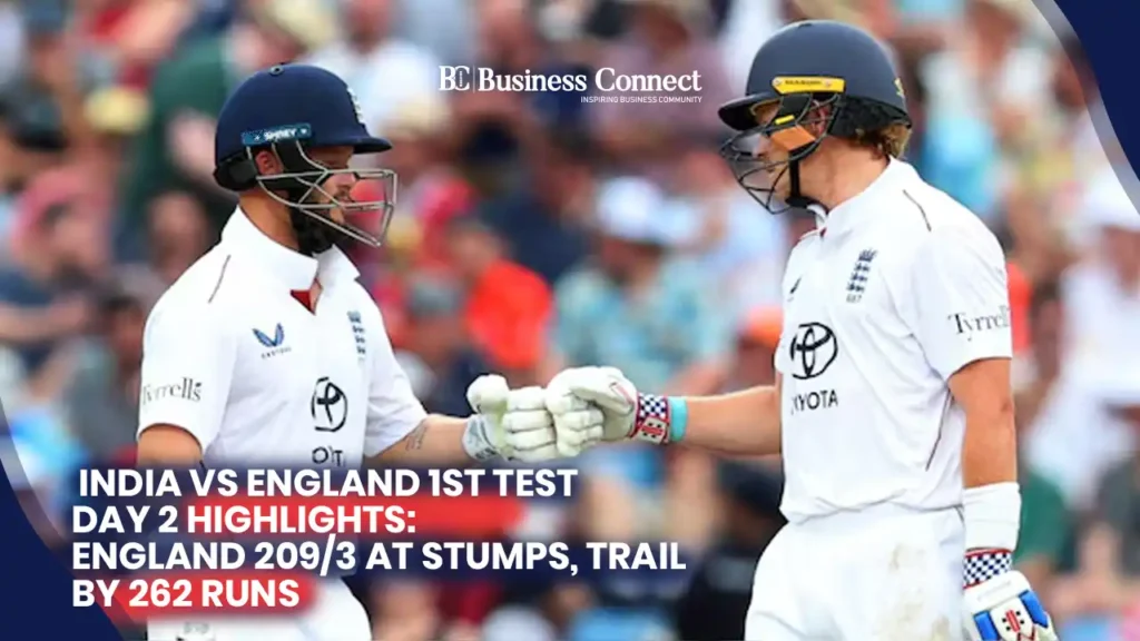 India vs England 1st Test Day 2 Highlights: England 209/3 at Stumps, Trail by 262 Runs