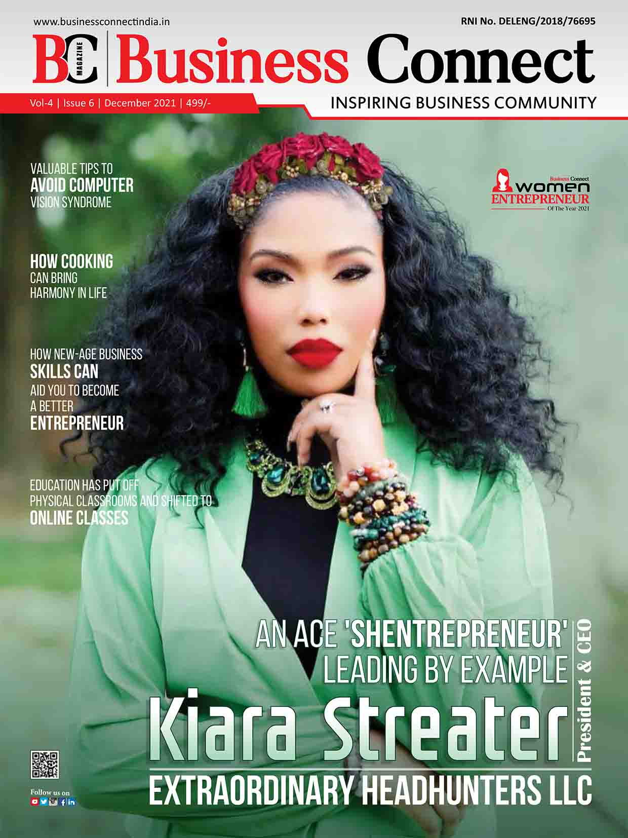 Women Entrepreneur of the year 2021 1 Business Connect Magazine