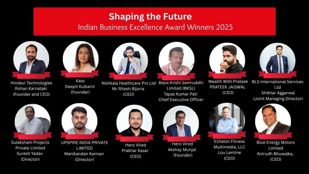 Shaping the Future: The 2025 Indian Business Excellence Award Winners