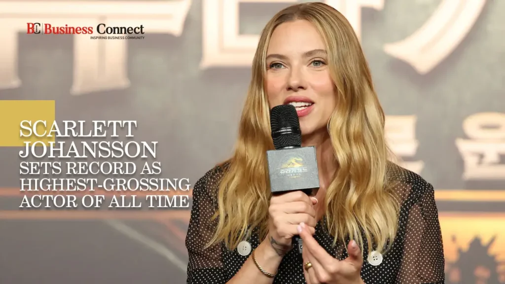 Scarlett Johansson Sets Record as Highest-Grossing Actor of All Time