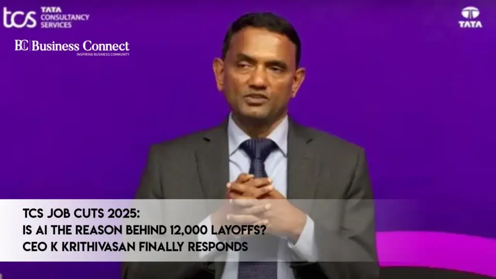 TCS Job Cuts 2025: Is AI the Reason Behind 12,000 Layoffs? CEO K Krithivasan Finally Responds