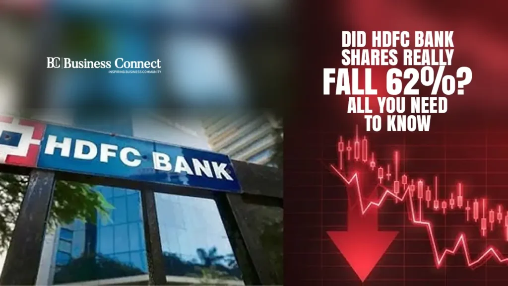Did HDFC Bank shares really fall 62%? All about you need to know