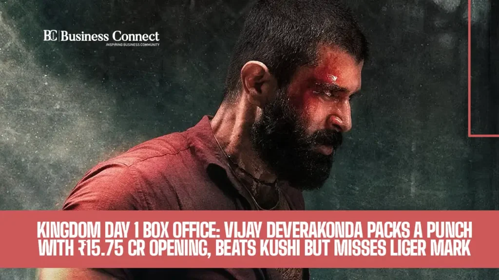 Vijay DeverakondaKingdom box office collection day 1: Vijay Deverakonda delivers blockbuster Rs 15.75 cr opening, beats Kushi but fails to surpass Liger