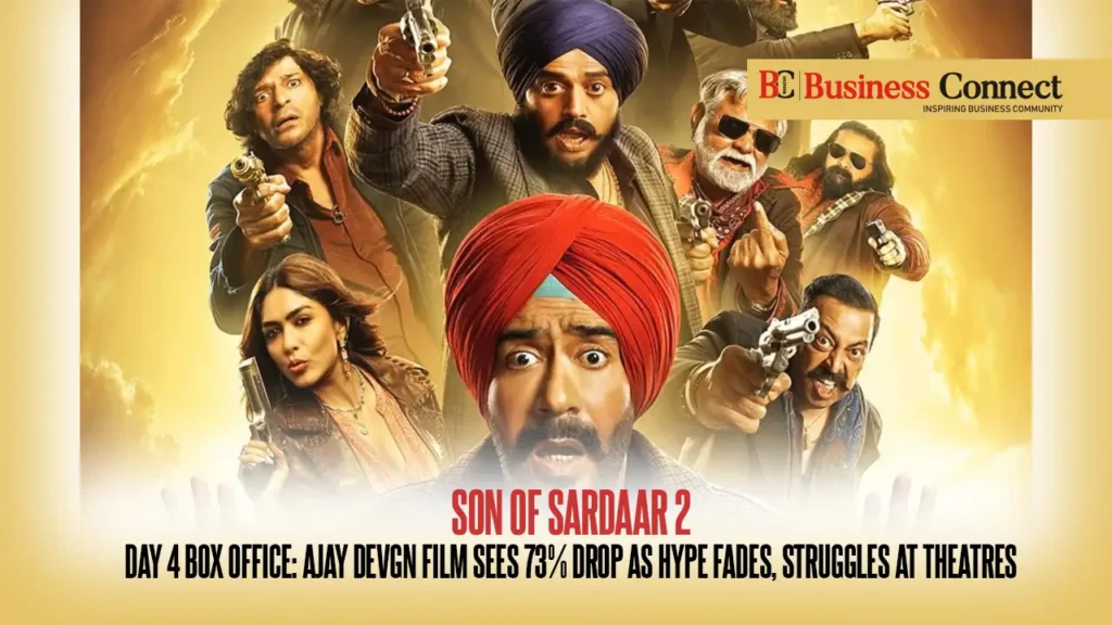 Son of Sardaar 2 Day 4 Box Office: Ajay Devgn Film Sees 73% Drop as Hype Fades, Struggles at Theatres