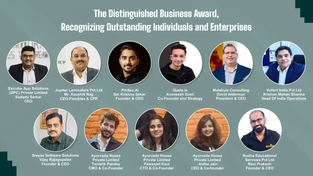 The Distinguished Business Award:Recognizing Outstanding Individuals and Enterprises