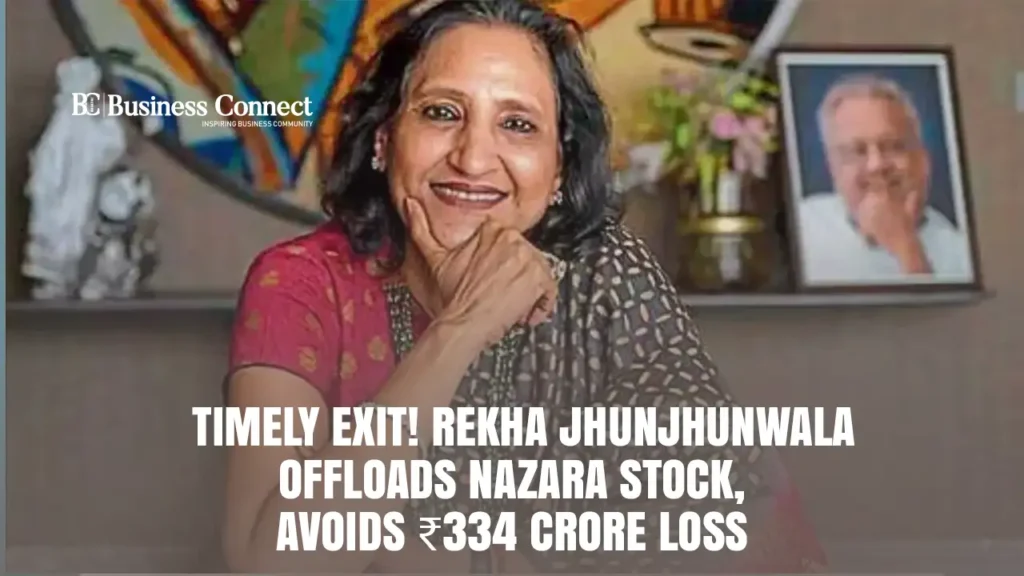 Nazara Technologies Shares Tank 7% After Gaming Bill; Rekha Jhunjhunwala Had Already Exited