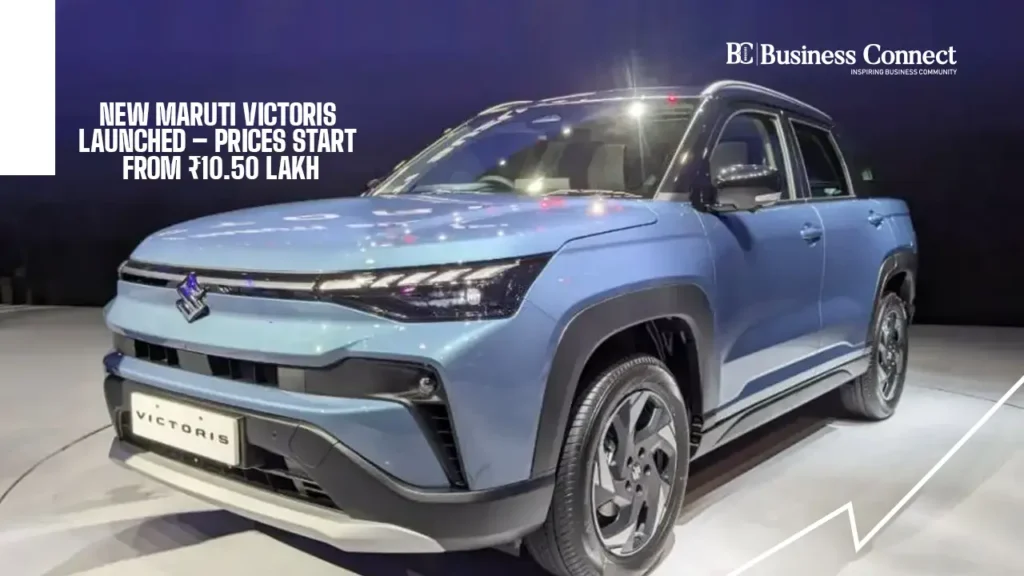 New Maruti Victoris Launched – Prices Start from ₹10.50 Lakh