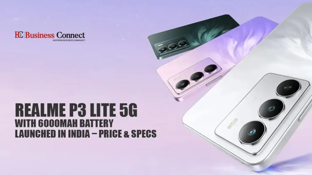 Realme P3 Lite 5G with 6000mAh Battery Launched in India – Price & Specs