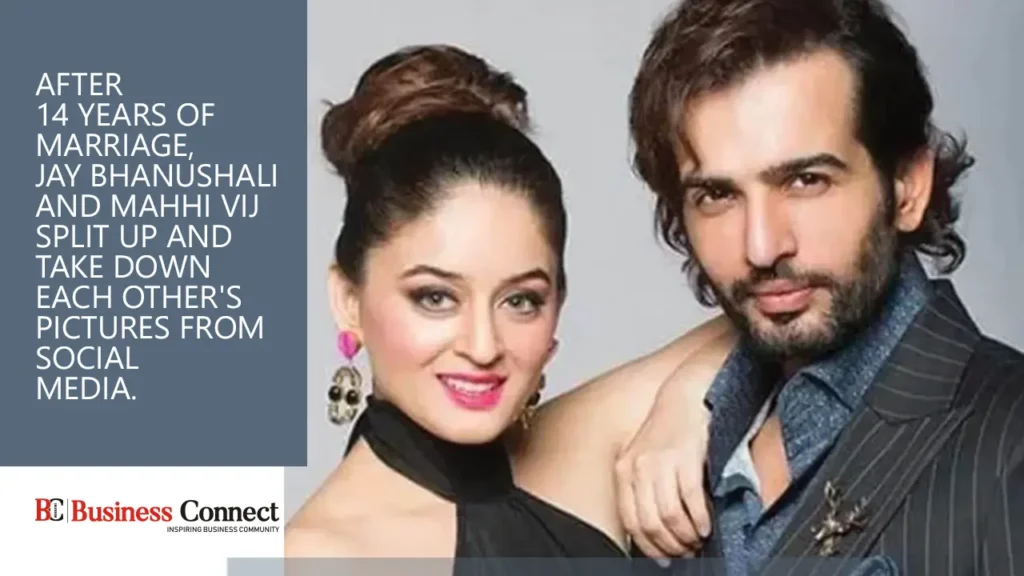 After 14 years of marriage, Jay Bhanushali and Mahhi Vij split up and take down each other’s pictures from social media. After 14 years of marriage, Jay Bhanushali and Mahhi Vij split up and take down each other's pictures from social media.