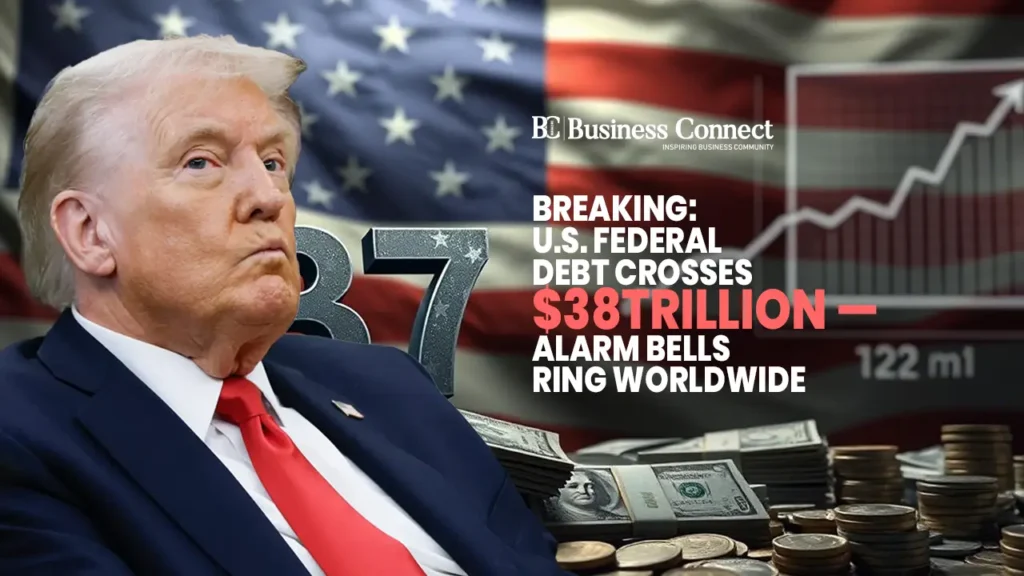 Breaking: U.S. Federal Debt Crosses $38 Trillion — Alarm Bells Ring Worldwide