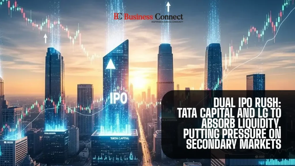 Dual IPO Rush: Tata Capital and LG to Absorb Liquidity, Putting Pressure on Secondary Markets