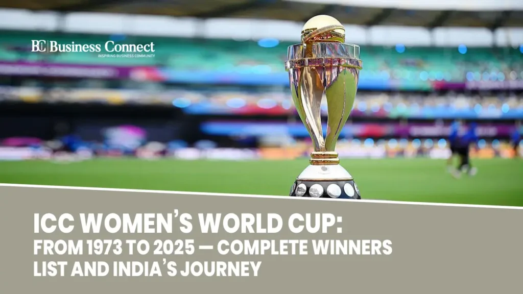 ICC Women’s World Cup: From 1973 to 2025 — Complete Winners List and India’s Journey ICC Women’s World Cup: From 1973 to 2025 — Complete Winners List and India’s Journey