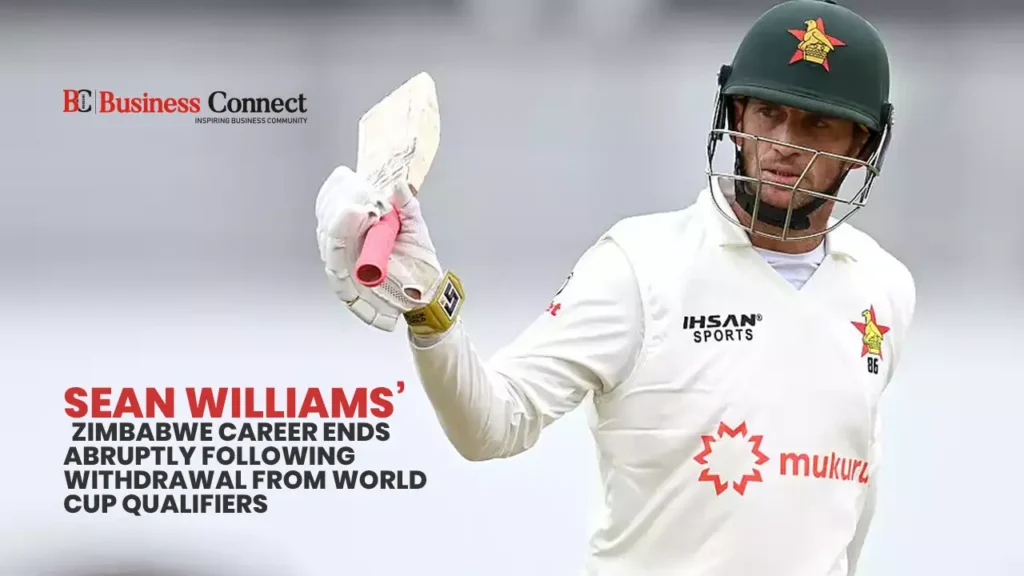 Sean Williams Zimbabwe Career Ends Abruptly Following Withdrawal from World Cup Qualifiers