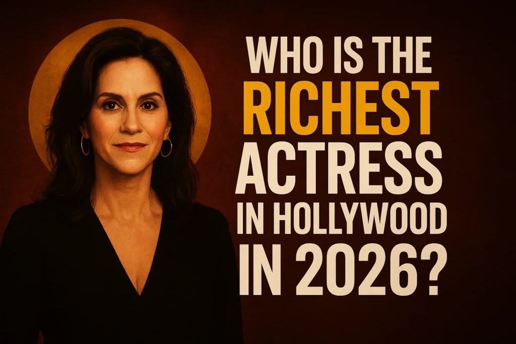 Who is the richest actress in Hollywood in 2026