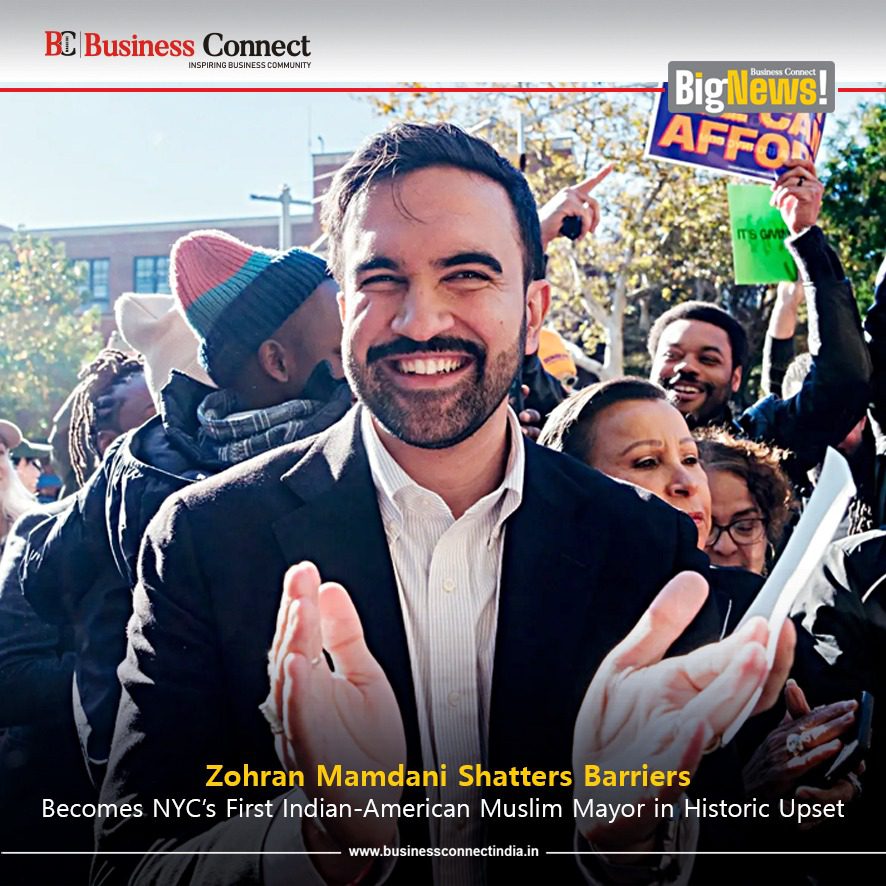 Zohran Mamdani Shatters Barriers: Becomes NYC’s First Indian-American Muslim Mayor in Historic Upset Zohran Mamdani Shatters Barriers Becomes NYC’s First Indian-American Muslim Mayor in Historic Upset