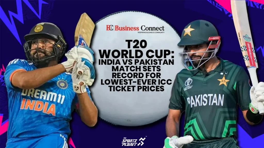 T20 World Cup: India vs Pakistan Match Sets Record for Lowest-Ever ICC Ticket Prices