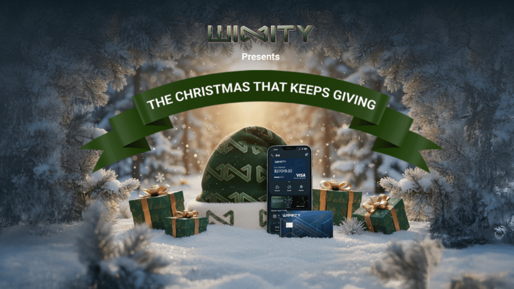 Winity Life launches Christmas That Keeps Giving on December 19, 2025, transforming holiday deposits into ongoing spending power for users beyond the festive season.