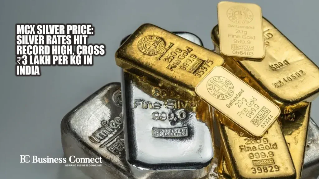 MCX Silver Price: Silver Rates Hit Record High, Cross ₹3 Lakh per Kg in India