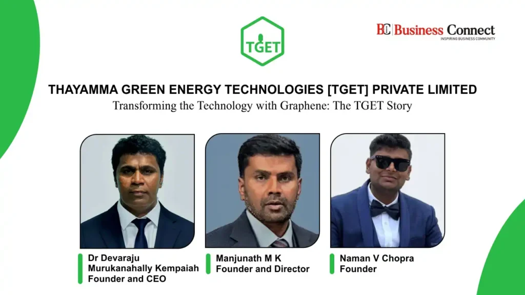 Thayamma Green Energy Technologies (TGET) Pvt Ltd is a Mysore-based company pioneering graphene-enhanced construction solutions, delivering sustainable, stronger, and more resilient building materials.