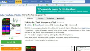 RiskNtm Pro Trade Management Tool
