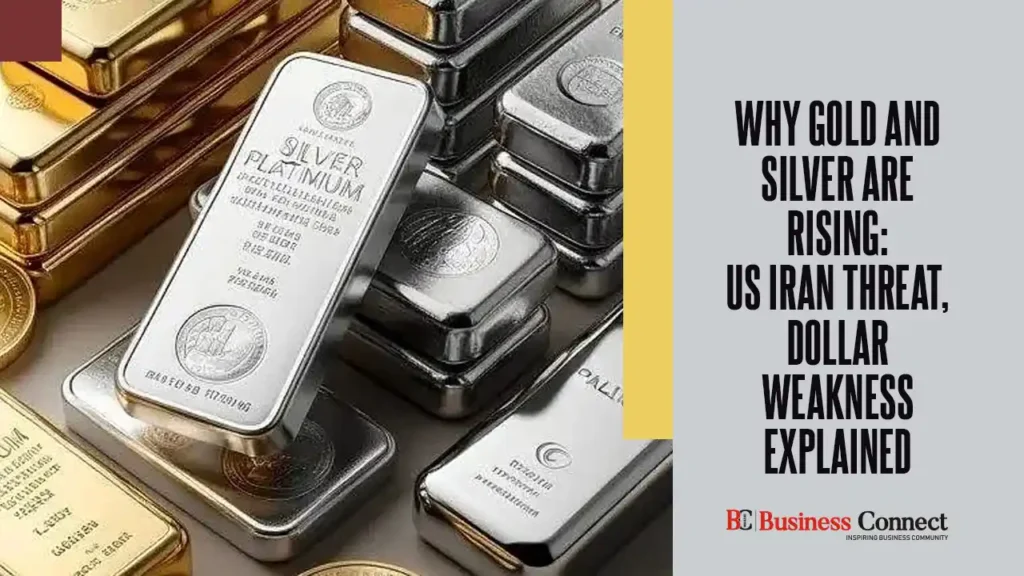 Why Gold and Silver Are Rising: US Iran Threat, Dollar Weakness Explained